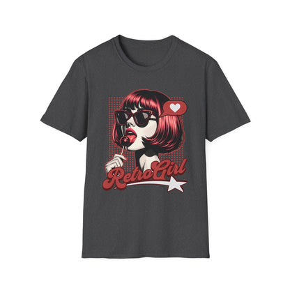 Good vibes Vintage 80s Old School Retro Girl T-Shirt