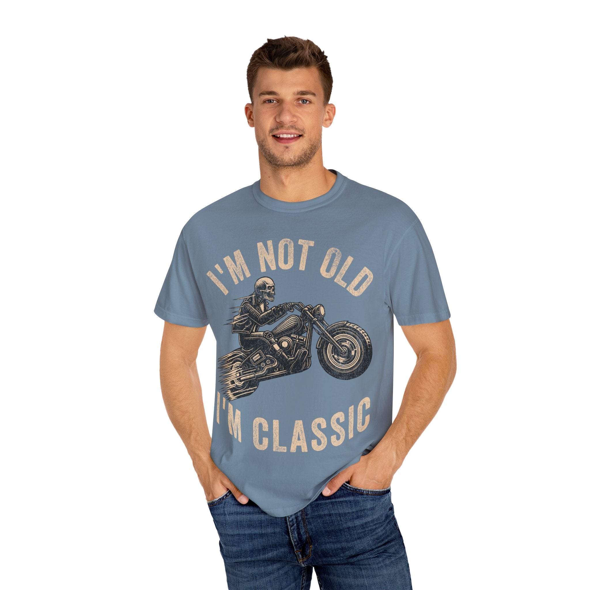 Biker Dad – I’m Not Old, I’m Classic Father’s Day T-Shirt