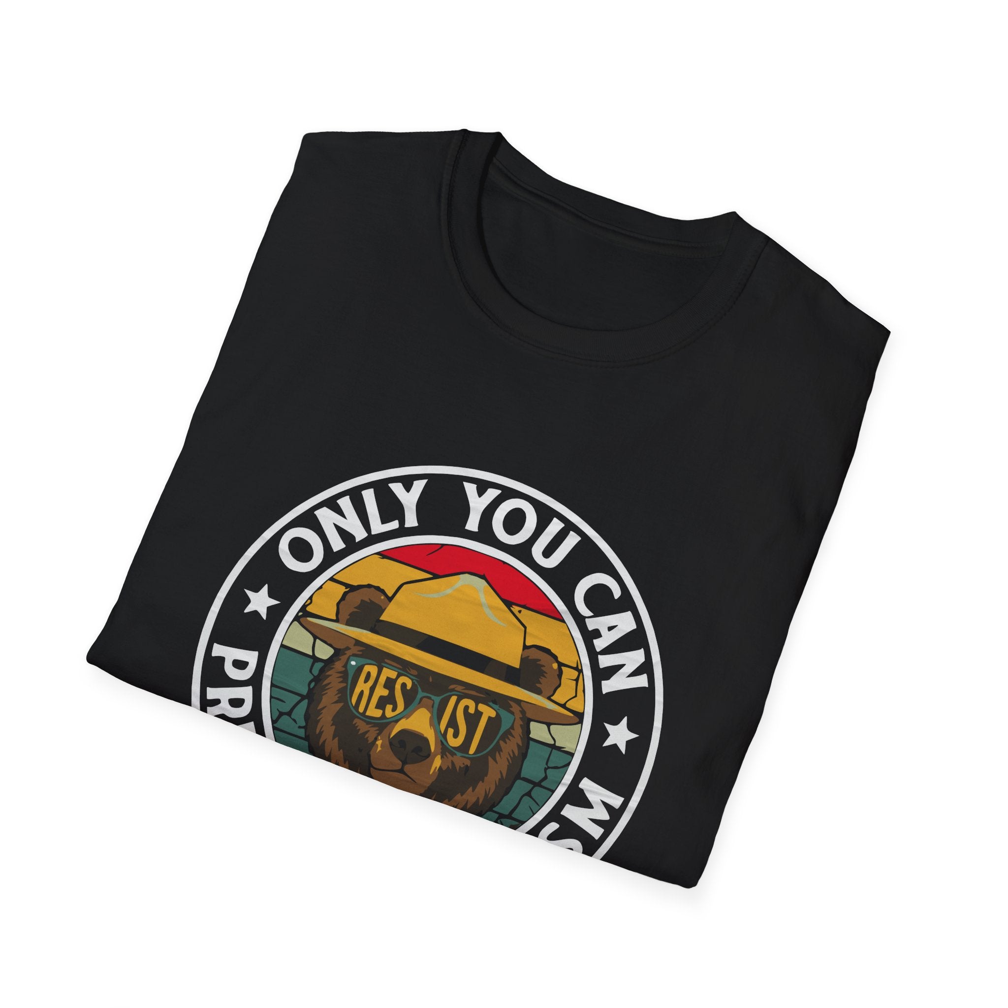 Only You Can Prevent Fascism Funny Resist USA Democracy T-Shirt