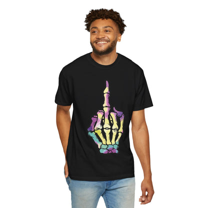 Skeleton Hand F You Streetwear T-shirt