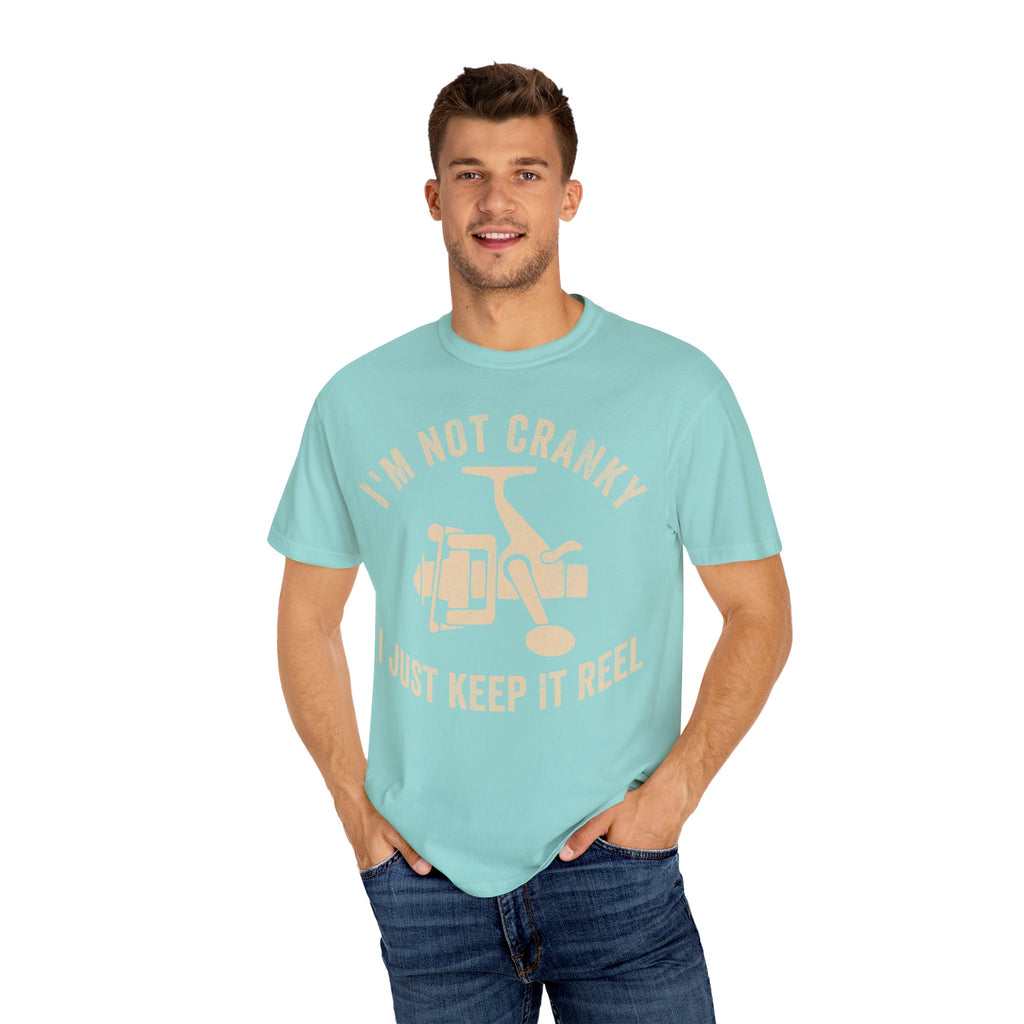 Fisher Dad – I’m Not Cranky, I Just Keep It Reel Father’s Day T-shirt