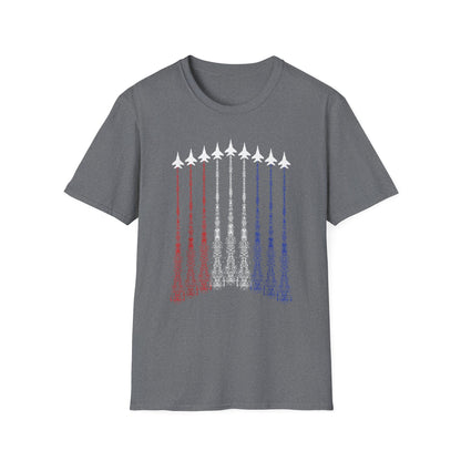 Airplanes & Fireworks 4th of July Jets T-Shirt