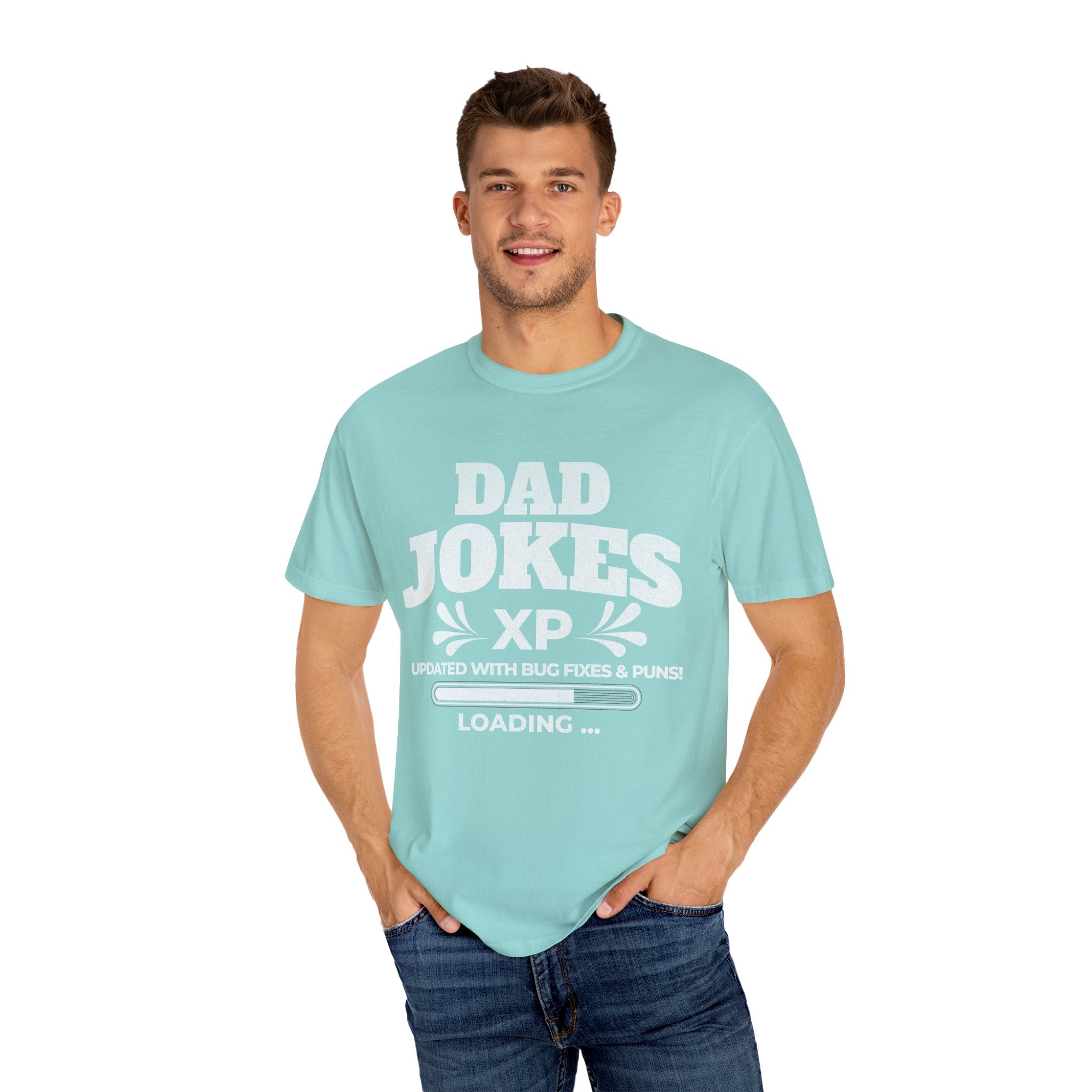 Dad Jokes XP Loading Funny Father’s Day  T-shirt
