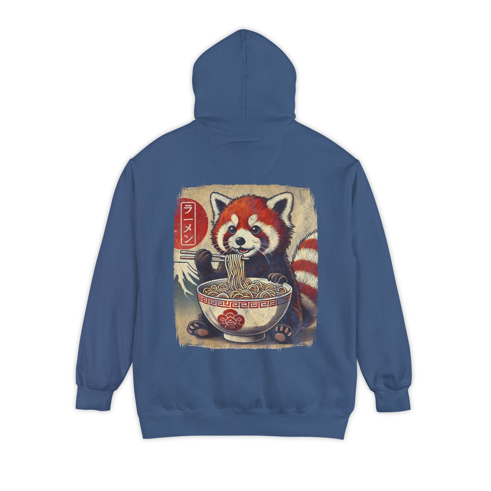 Japanese Anime Red Panda Ramen Hoodie