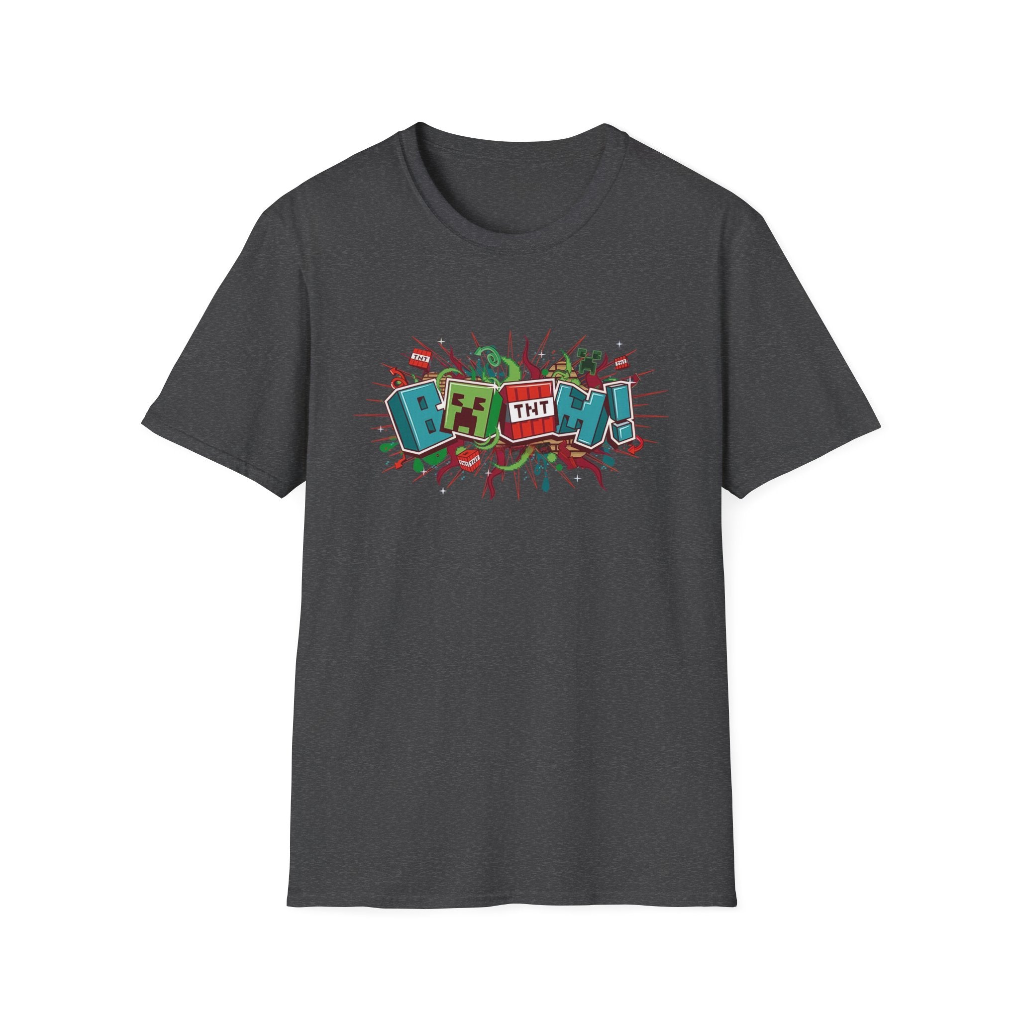 Funny Mining Gamer Pixel Boom Gaming Miner T-Shirt