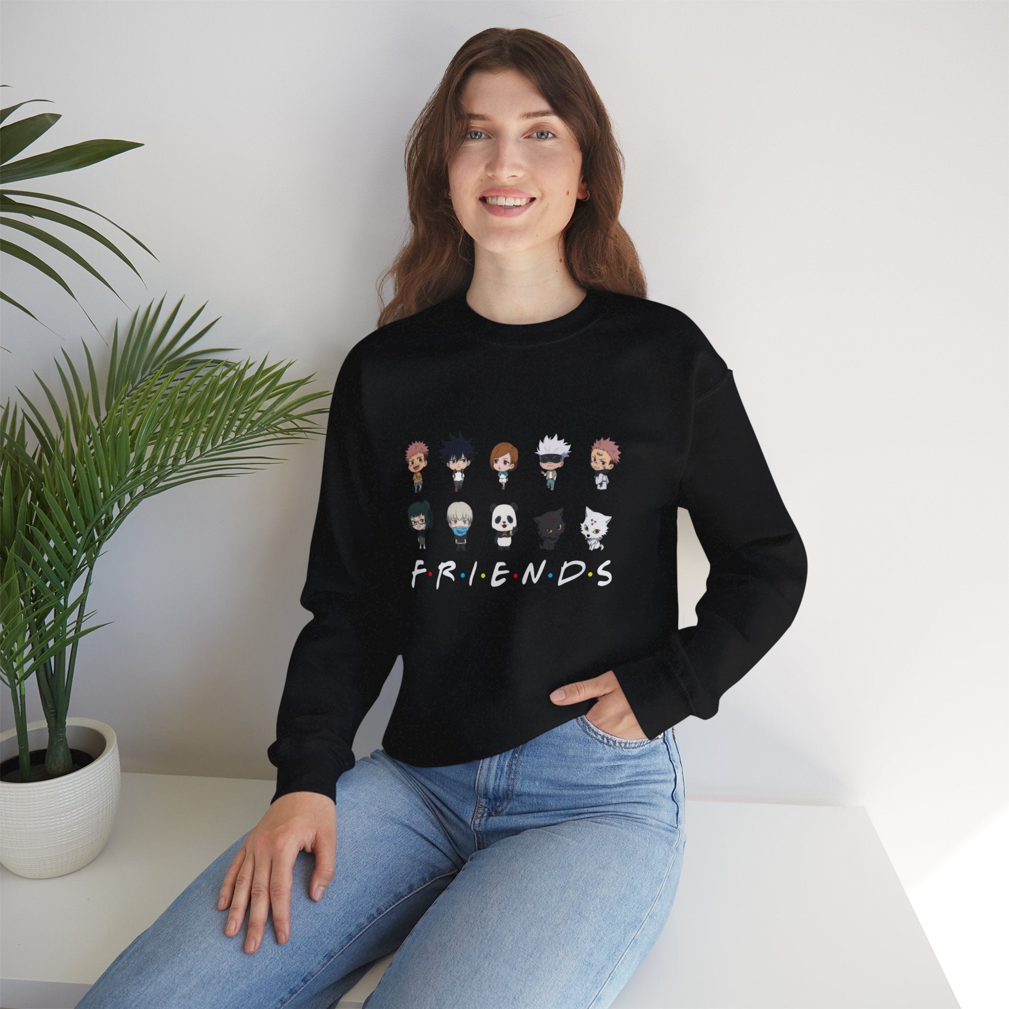Anime Hero Squad JJK Friends Sweatshirt