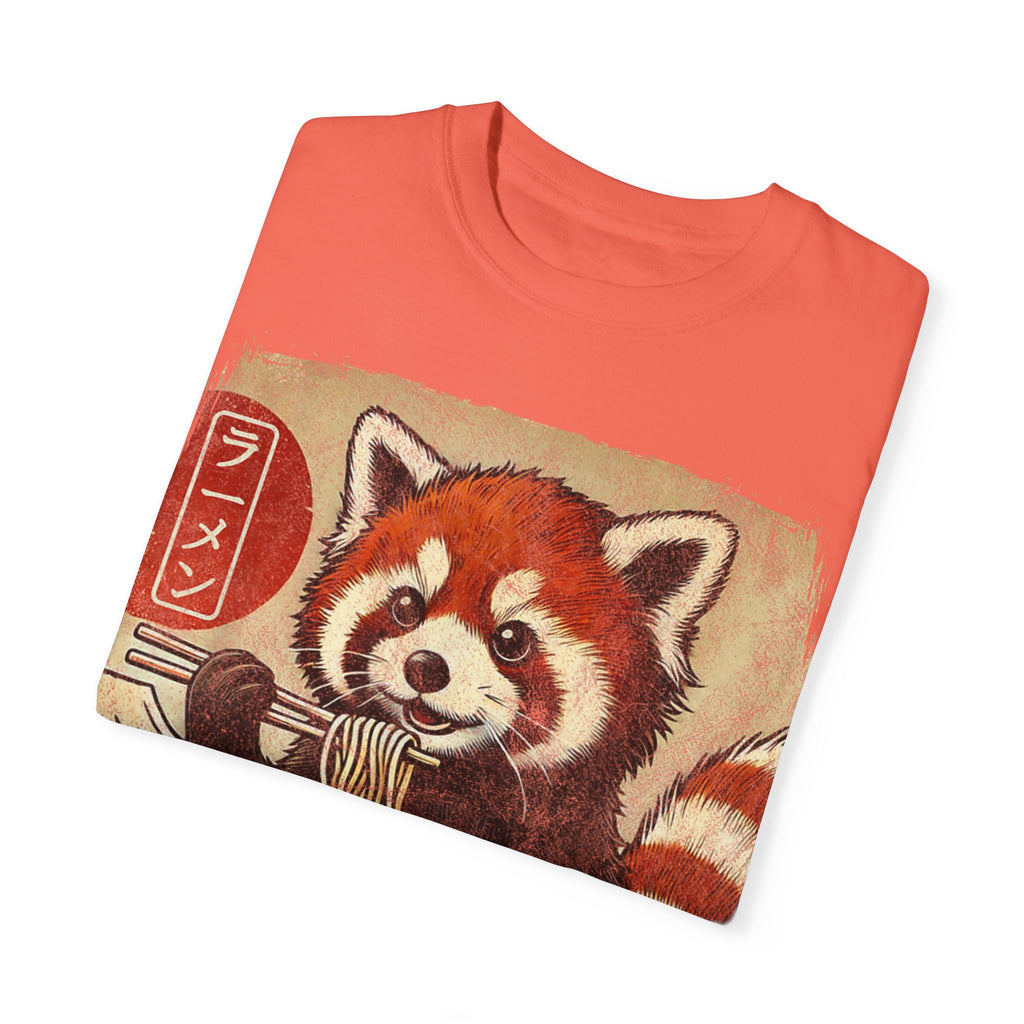 Ramen Time – Japanese Anime Red Panda T-shirt
