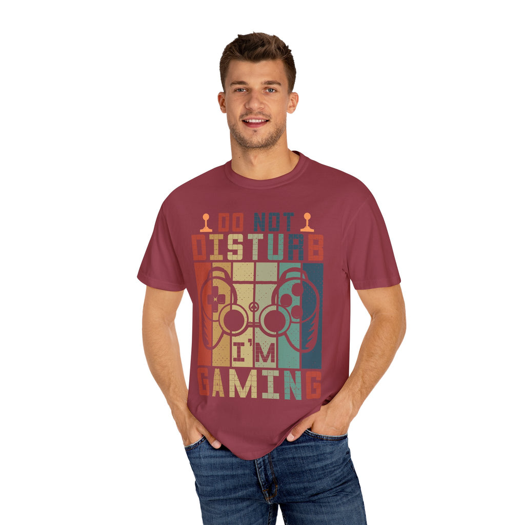 Do Not Disturb, I Am Gaming Retro Gamer T-shirt