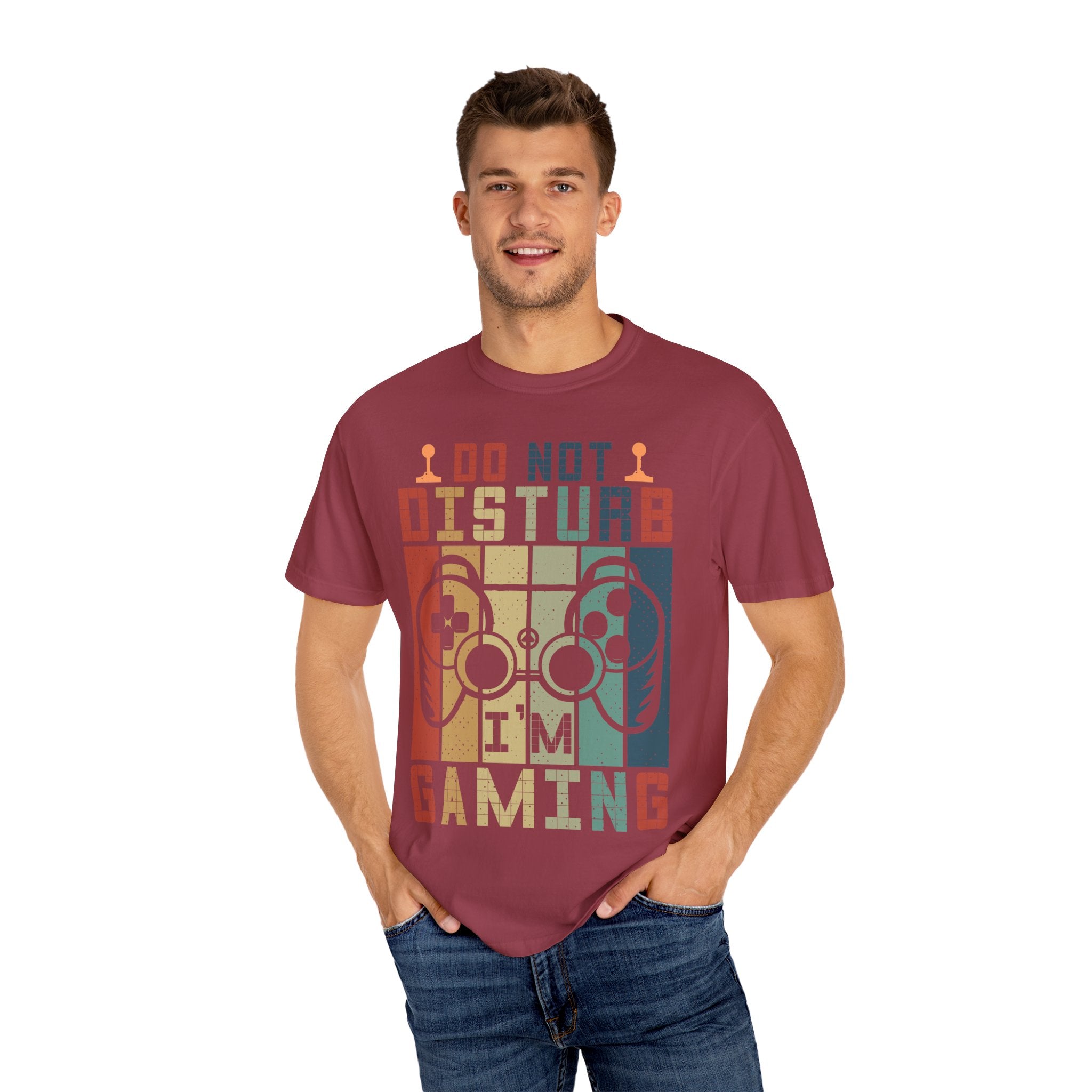 Do Not Disturb, I Am Gaming Retro Gamer T-shirt