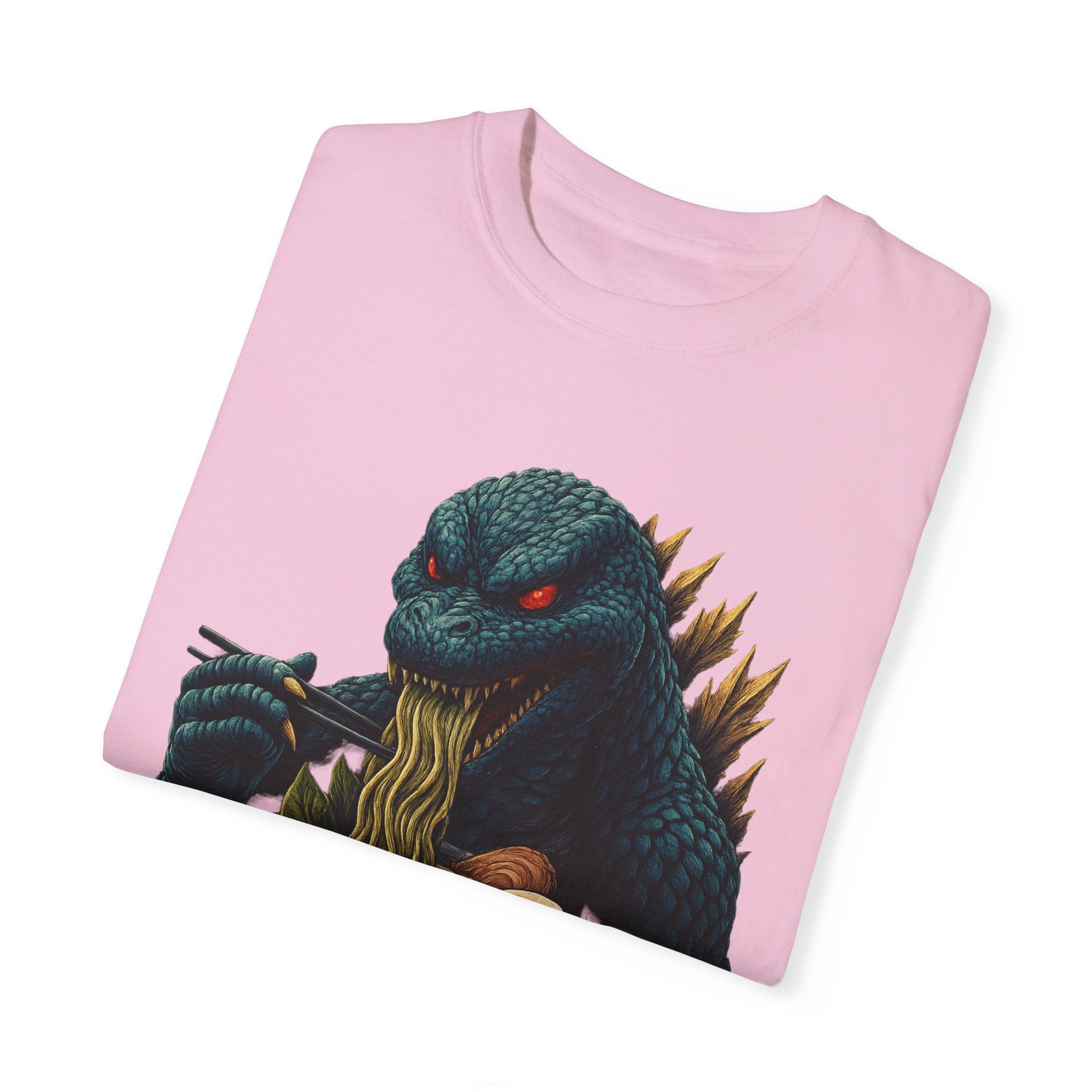 Kaiju Godzilla Eating Ramen T-shirt