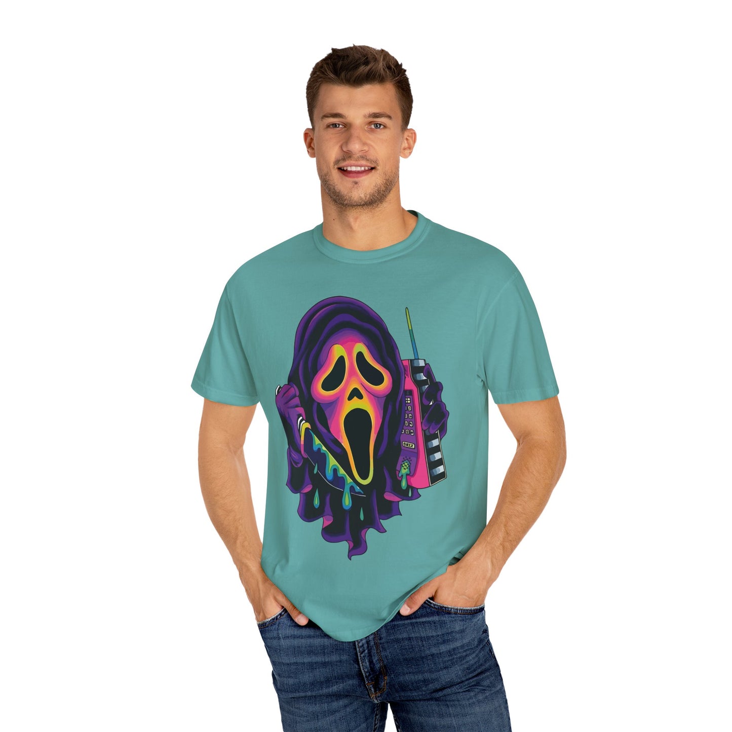 Scary Ghostface Horror Streetwear T-shirt