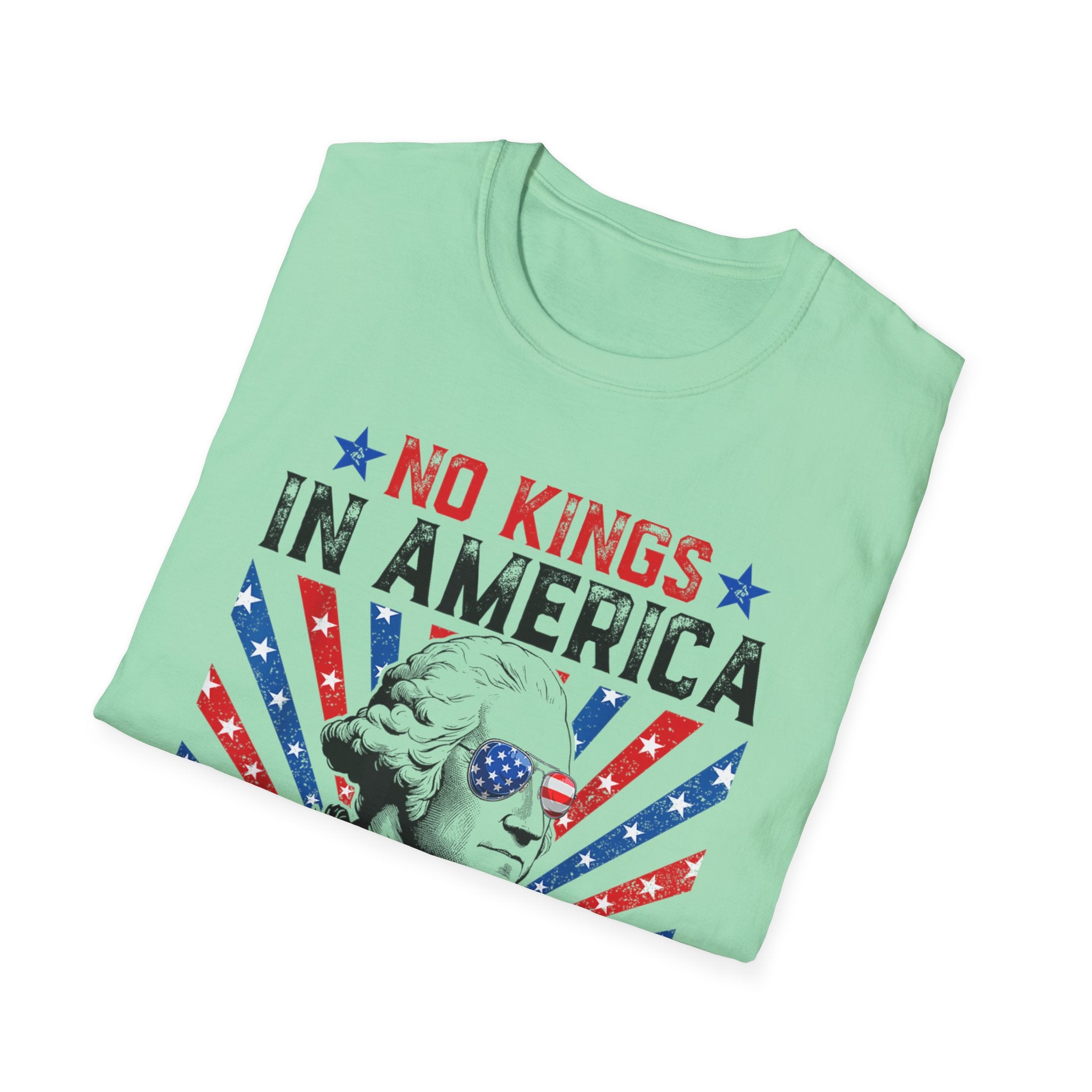 4th of July America Democracy No Kings Since 1776 T-Shirt