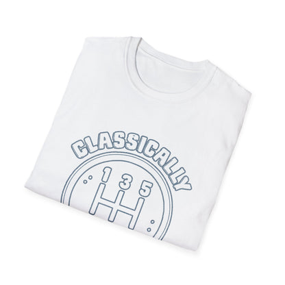 Classically Trained Stick Shift Hot Rod Gearhead Vintage Car T-Shirt