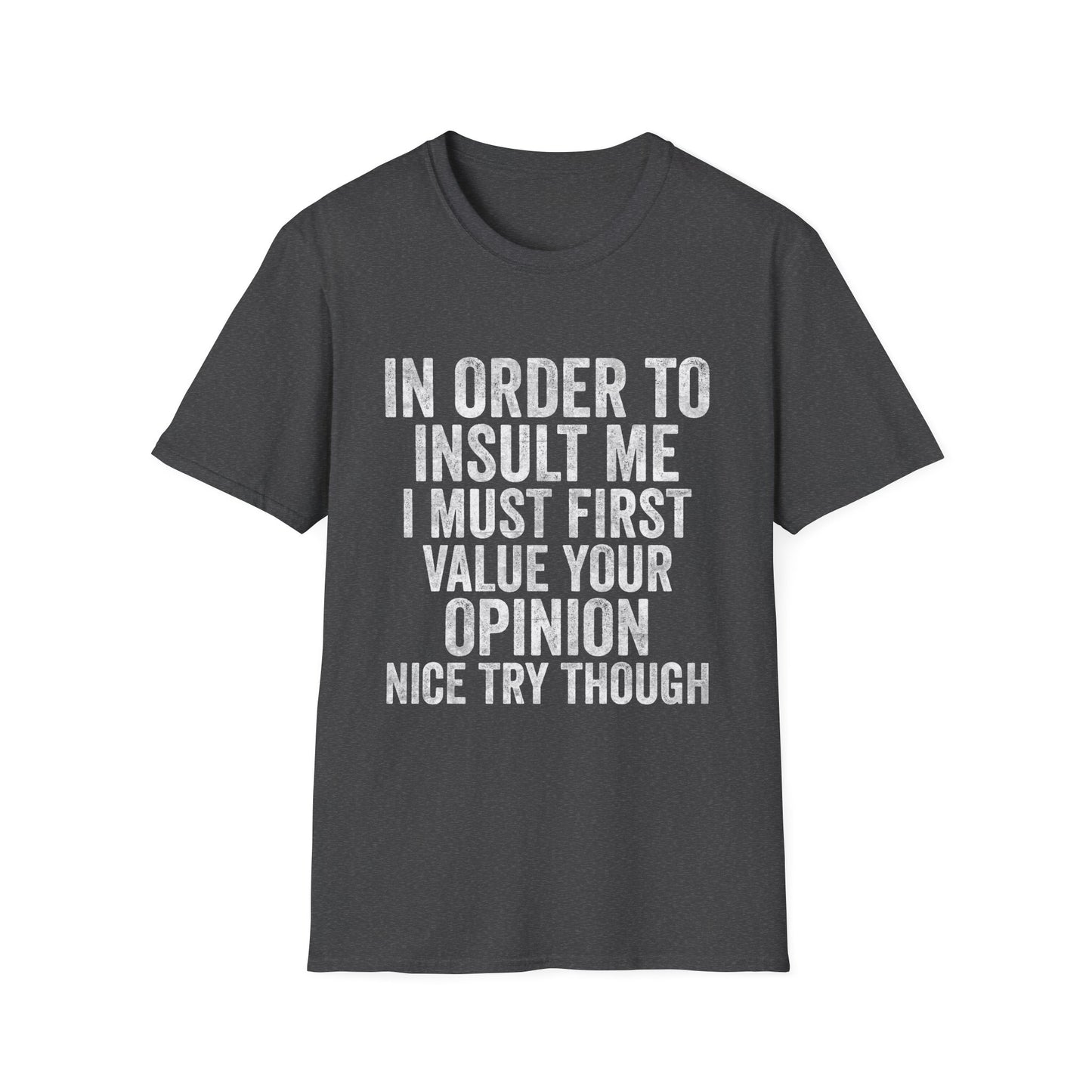 Joke Sarcastic Tee Hilarious Adult Graphic T-shirts