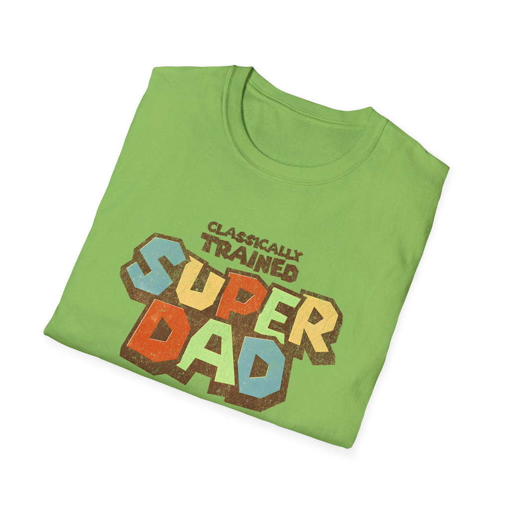Classically Trained Super Dad Father's Day T-Shirt
