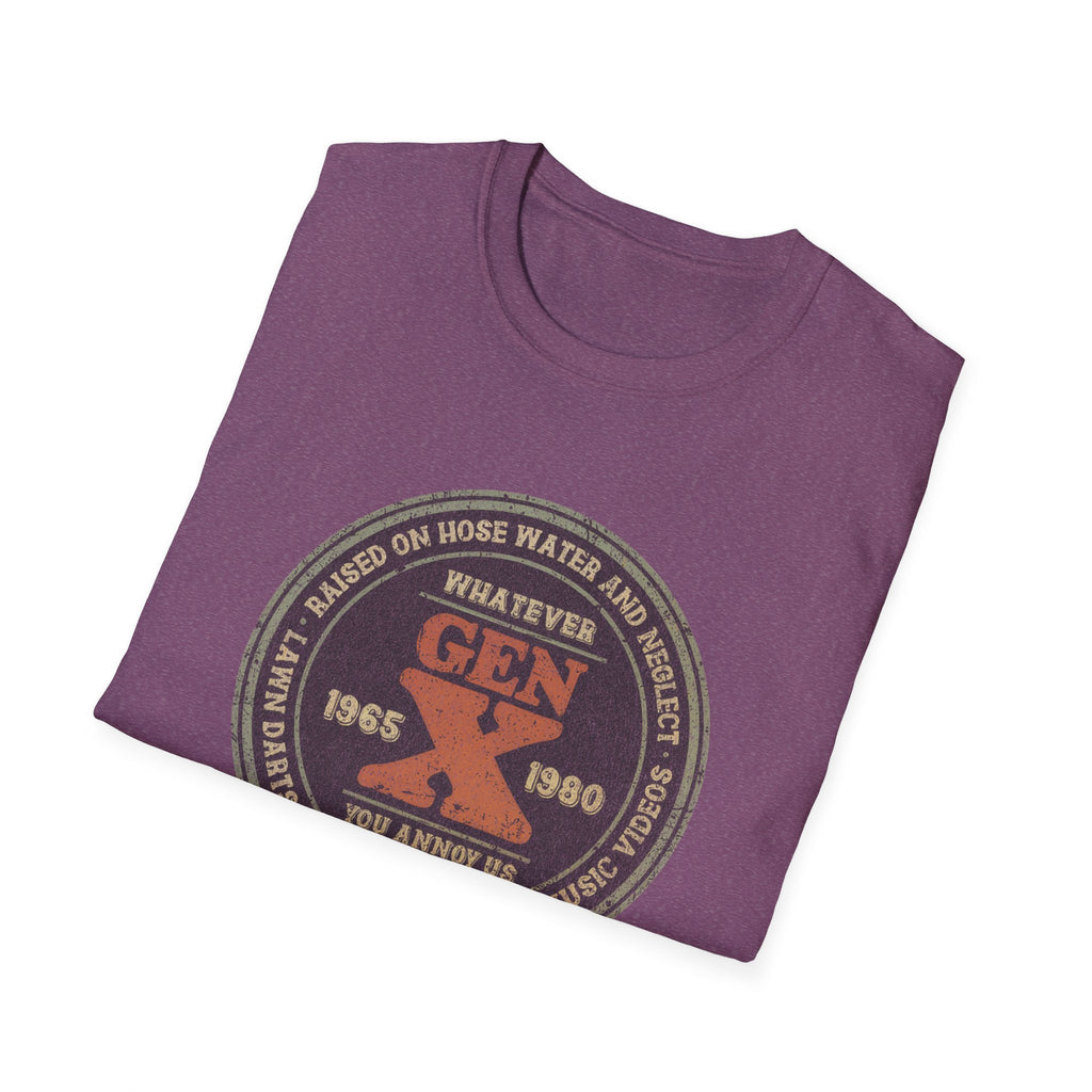 Raised on Hose Water and Neglect Retro 80s Gen X T-shirt