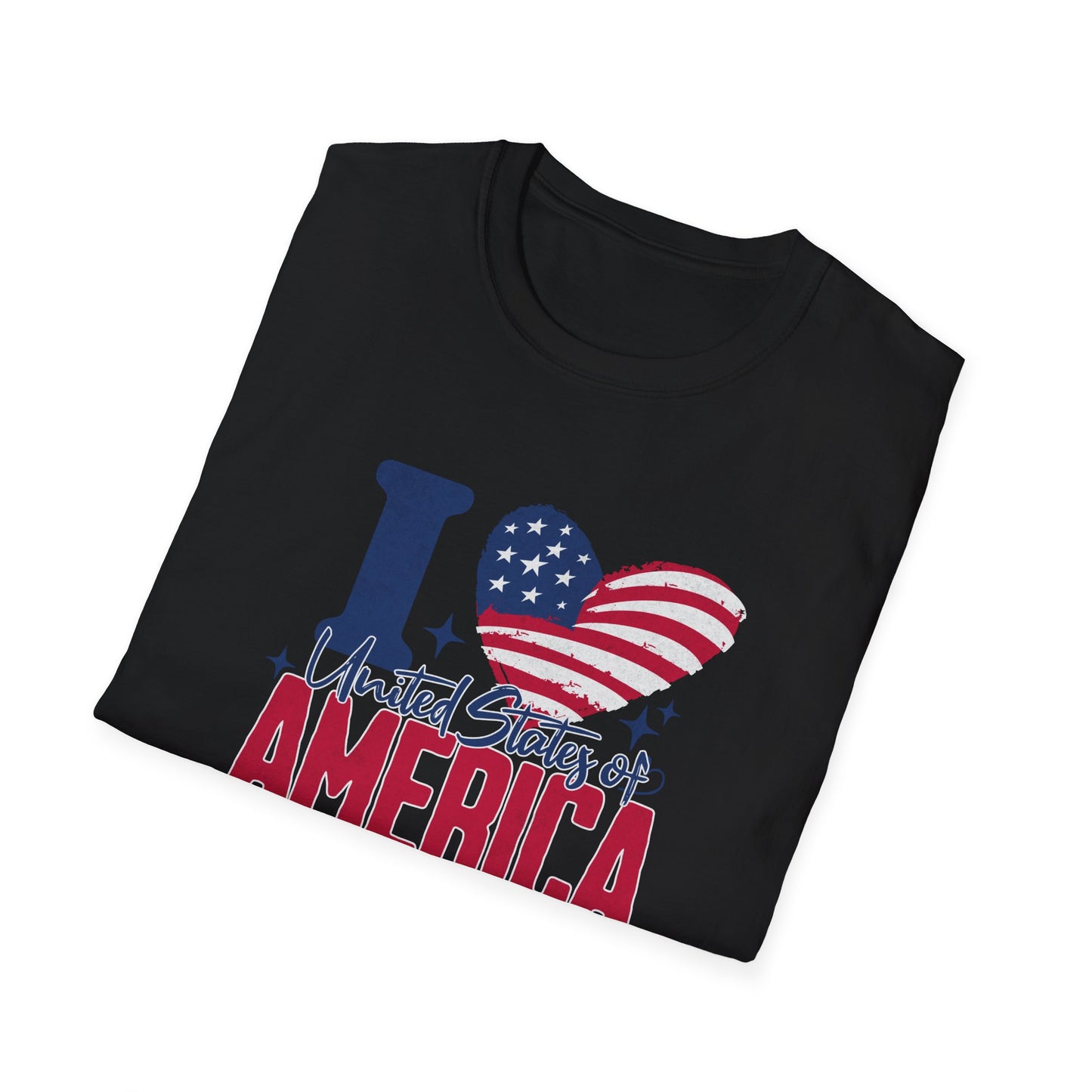 I Love United States of America 4th of July T-Shirt