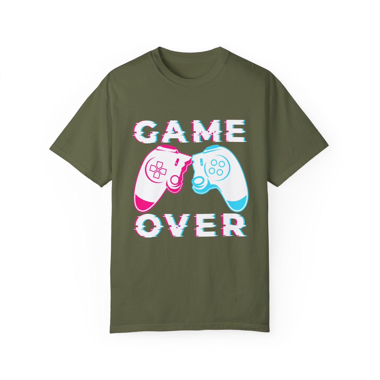 Gamer Over – Pixelated Controller T-shirt