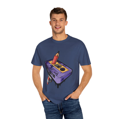 Funny Cassette Music Streetwear T-shirt