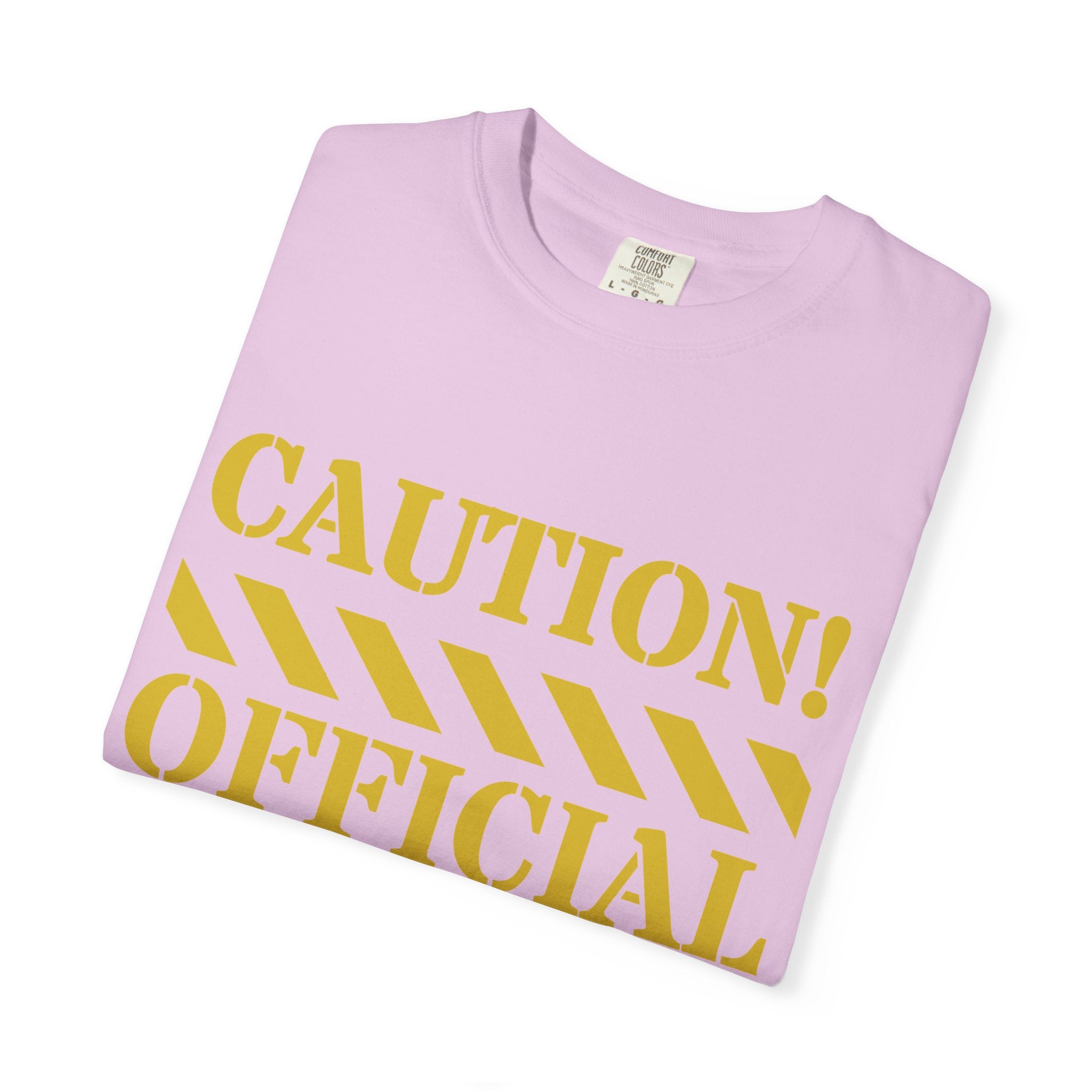 Caution! Official Teenager T-Shirt — 'May Contain Attitude' Youth Graphic Tee