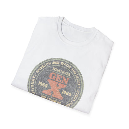 Raised on Hose Water and Neglect Retro 80s Gen X T-shirt
