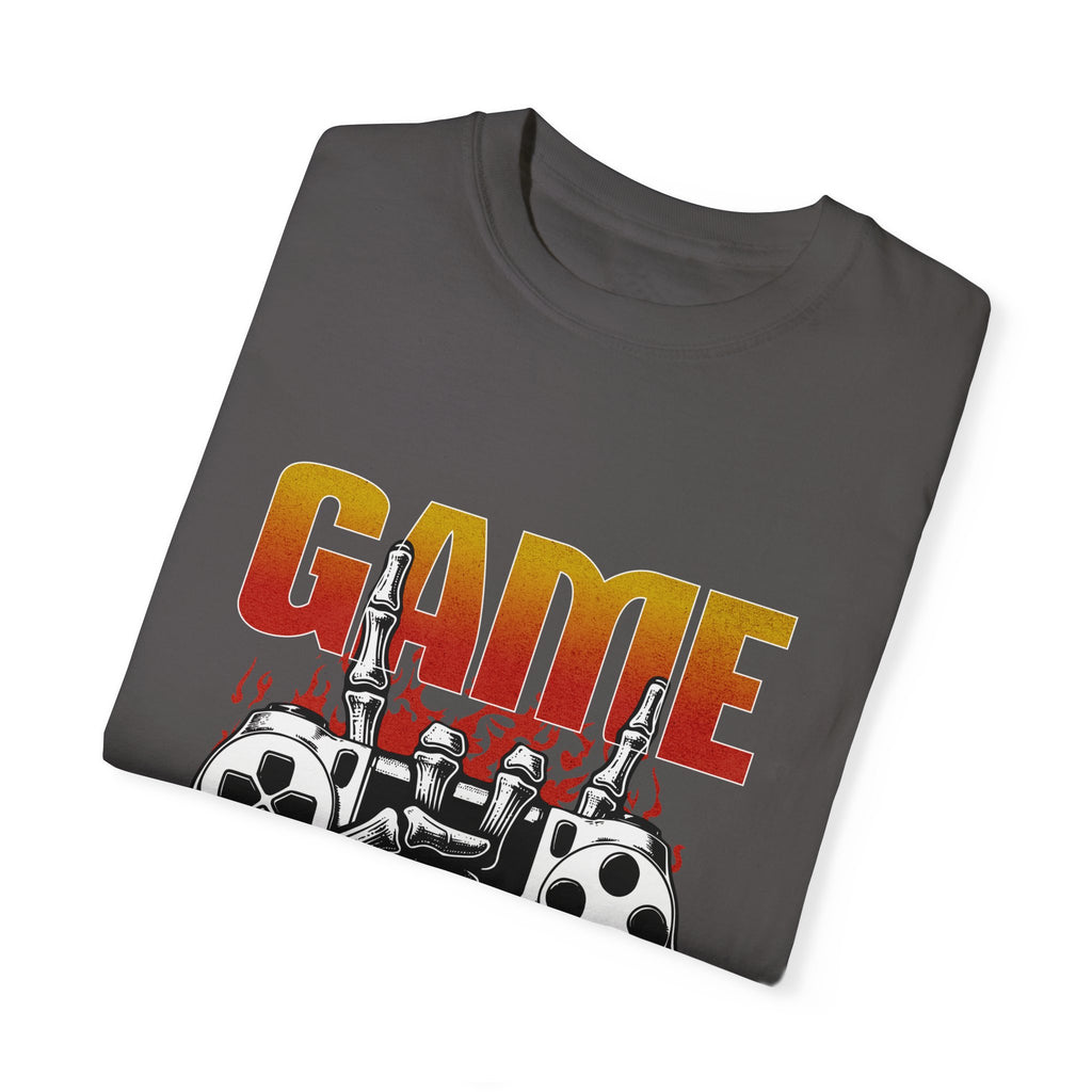 Skeleton Gamer Game Over T-shirt