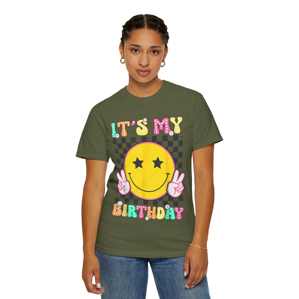 It’s My Birthday Smiley Face T-shirt