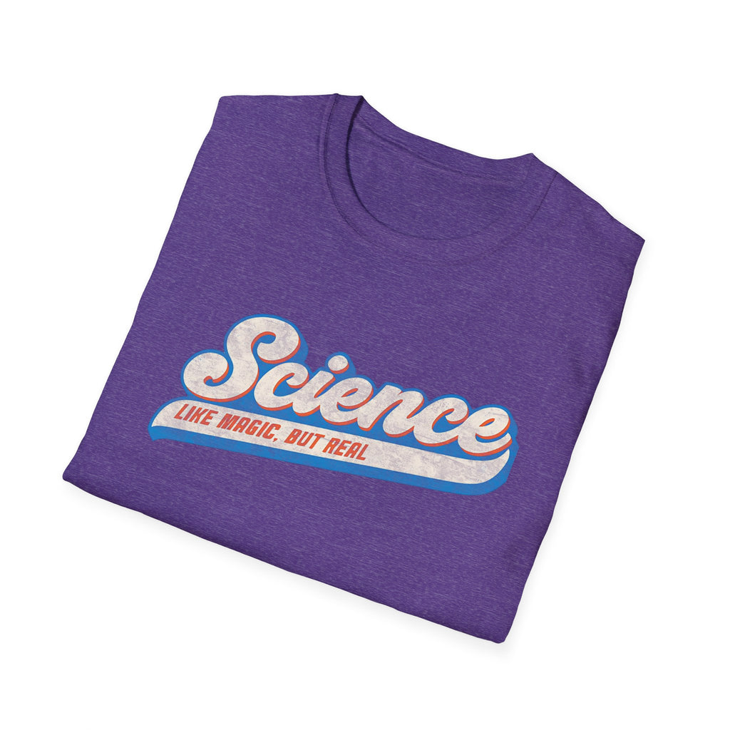 Funny Retro Science Like Magic but Real Vintage Science T-Shirt