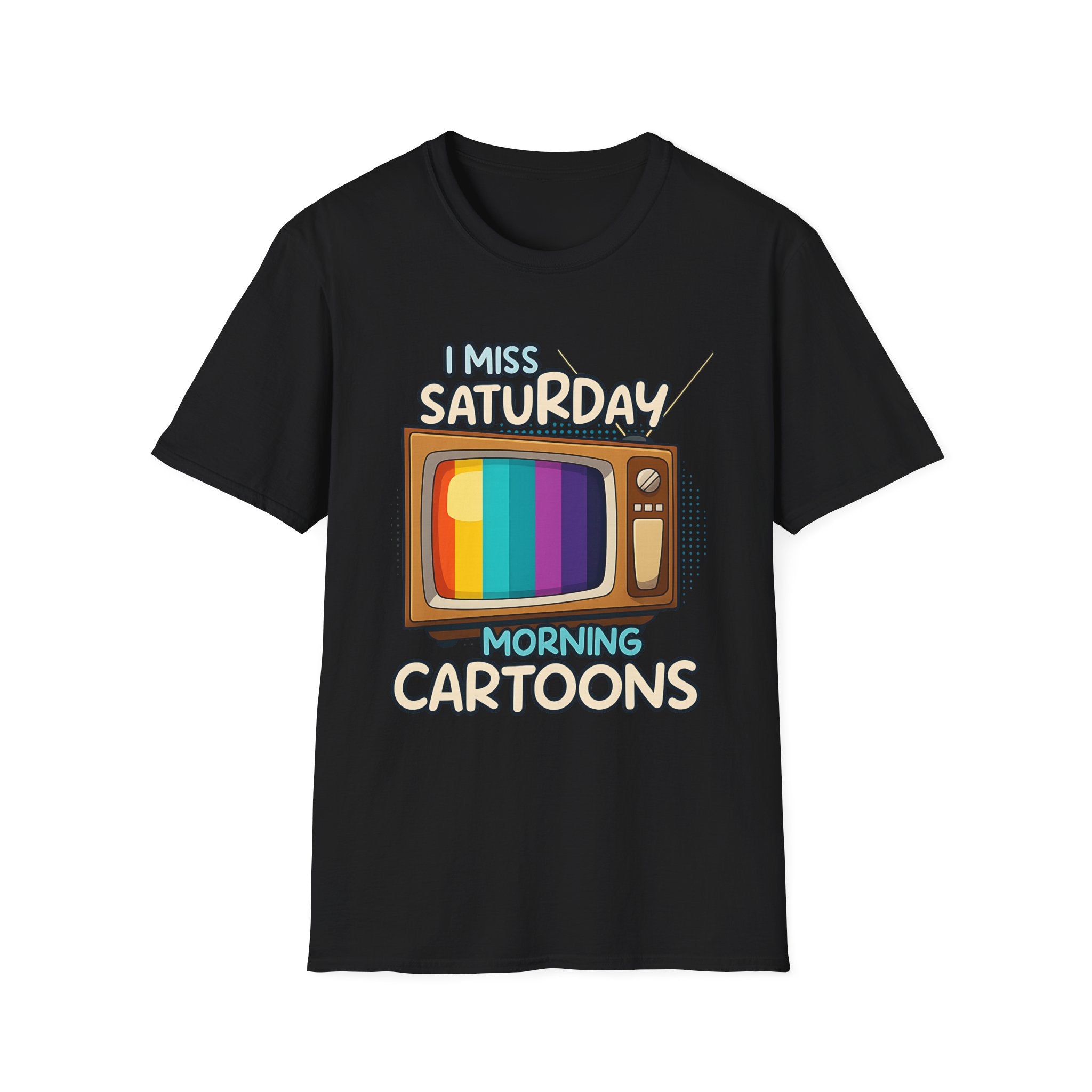 Funny Pop Culture Cartoons Retro 80s Retro Cartoons TV T-shirt