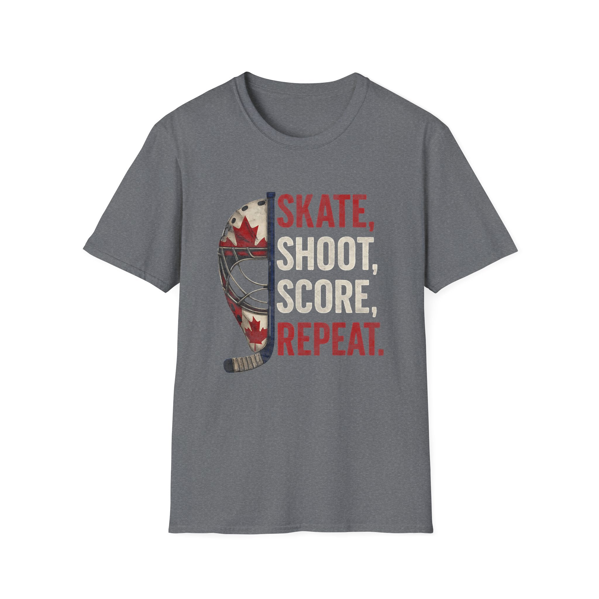 Hockey Skate Shoot Score Hockey Canada T-Shirt