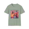 Synthwave Retro Classically Trained on 8-Bit Quests Arcade T-Shirt