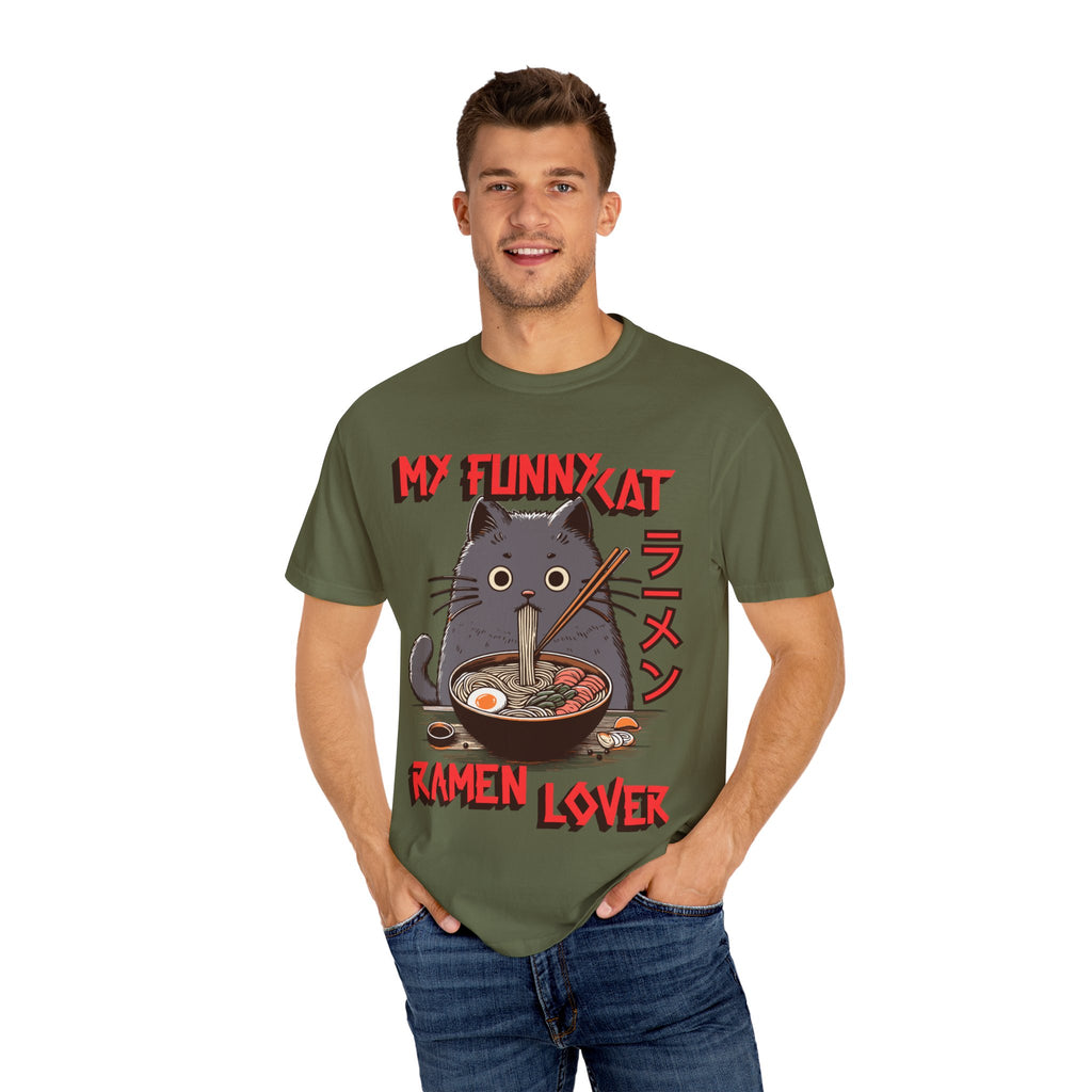 My Funny Cat Ramen Anime Lover T-shirt