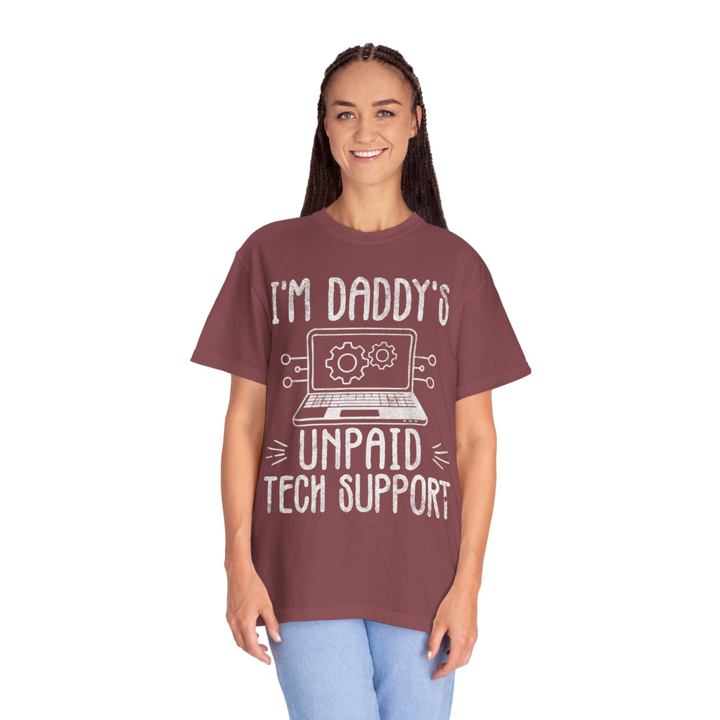 I'm Daddy's Unpaid Tech Support Funny T-shirt