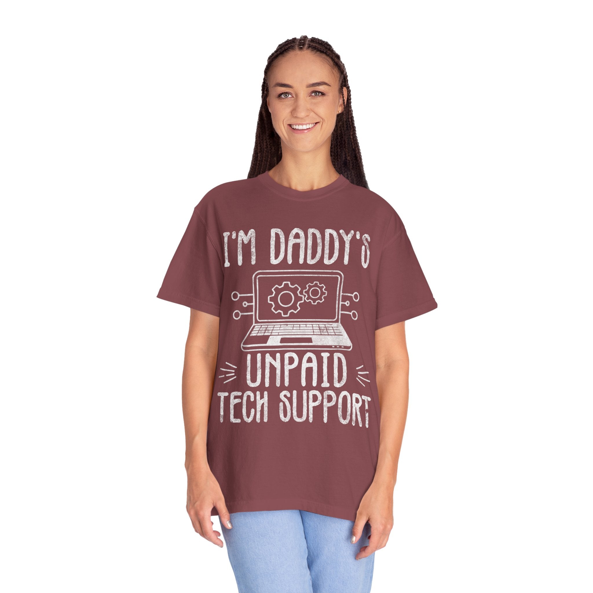 I'm Daddy's Unpaid Tech Support Funny T-shirt
