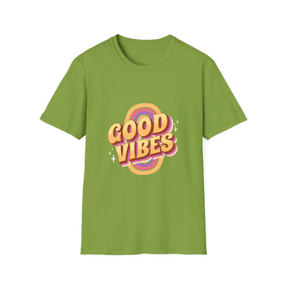Retro 80s Old School Good Vibes Retro T-Shirt