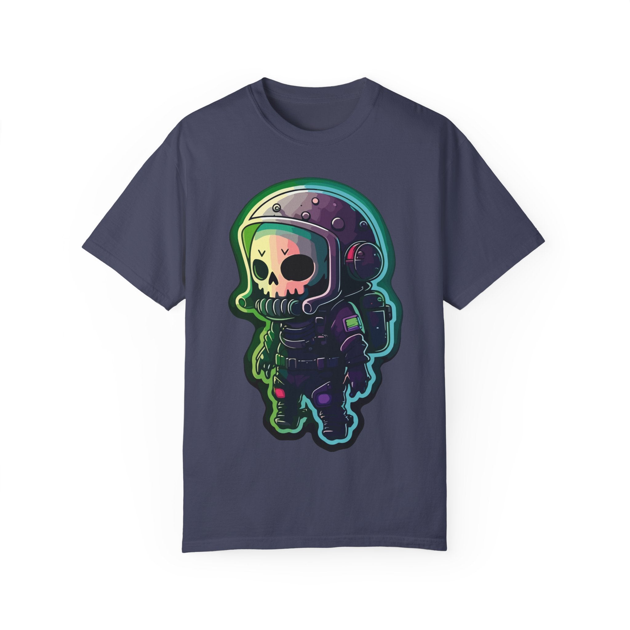 Funny Grim Reaper Astronaut Streetwear T-shirt