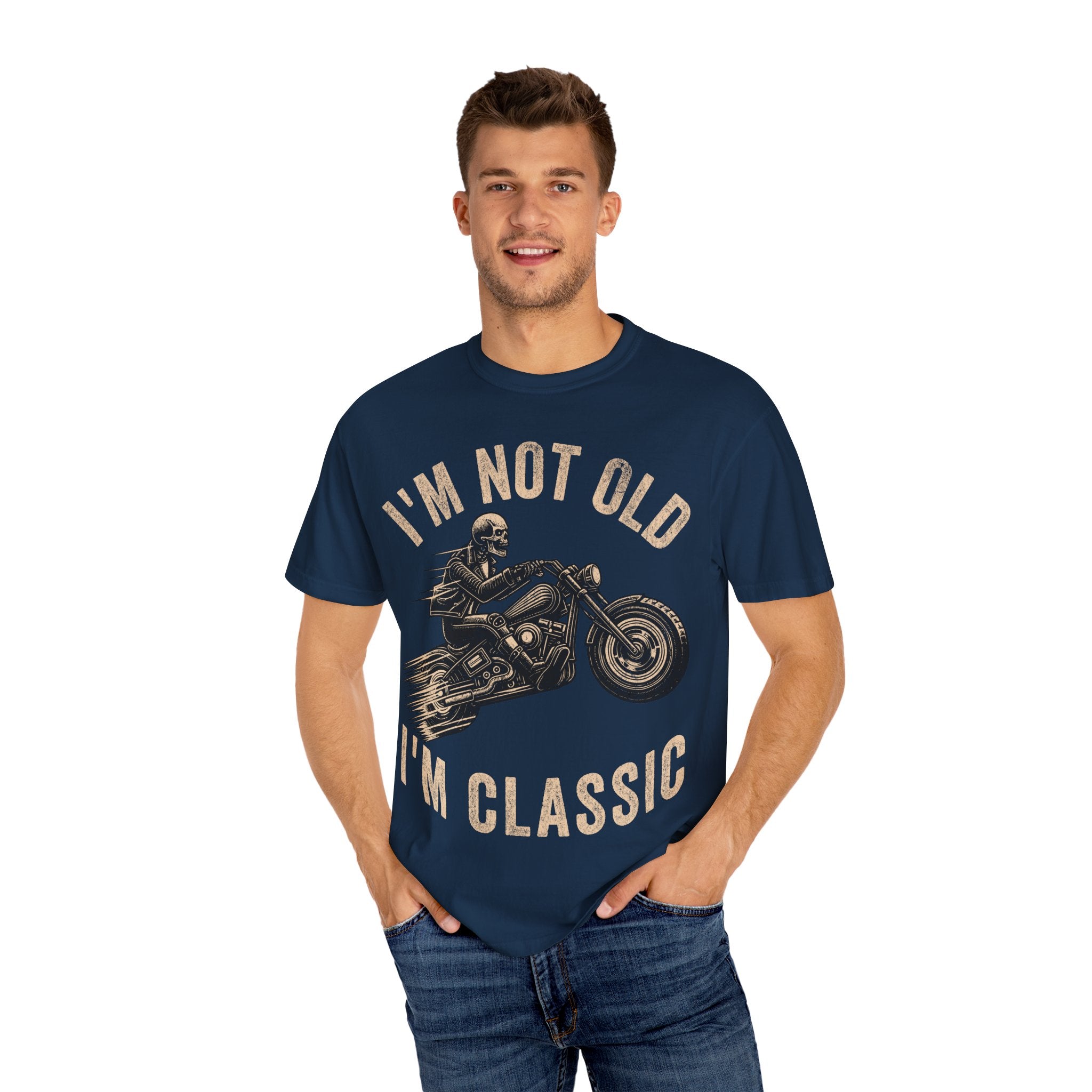 Biker Dad – I’m Not Old, I’m Classic Father’s Day T-Shirt