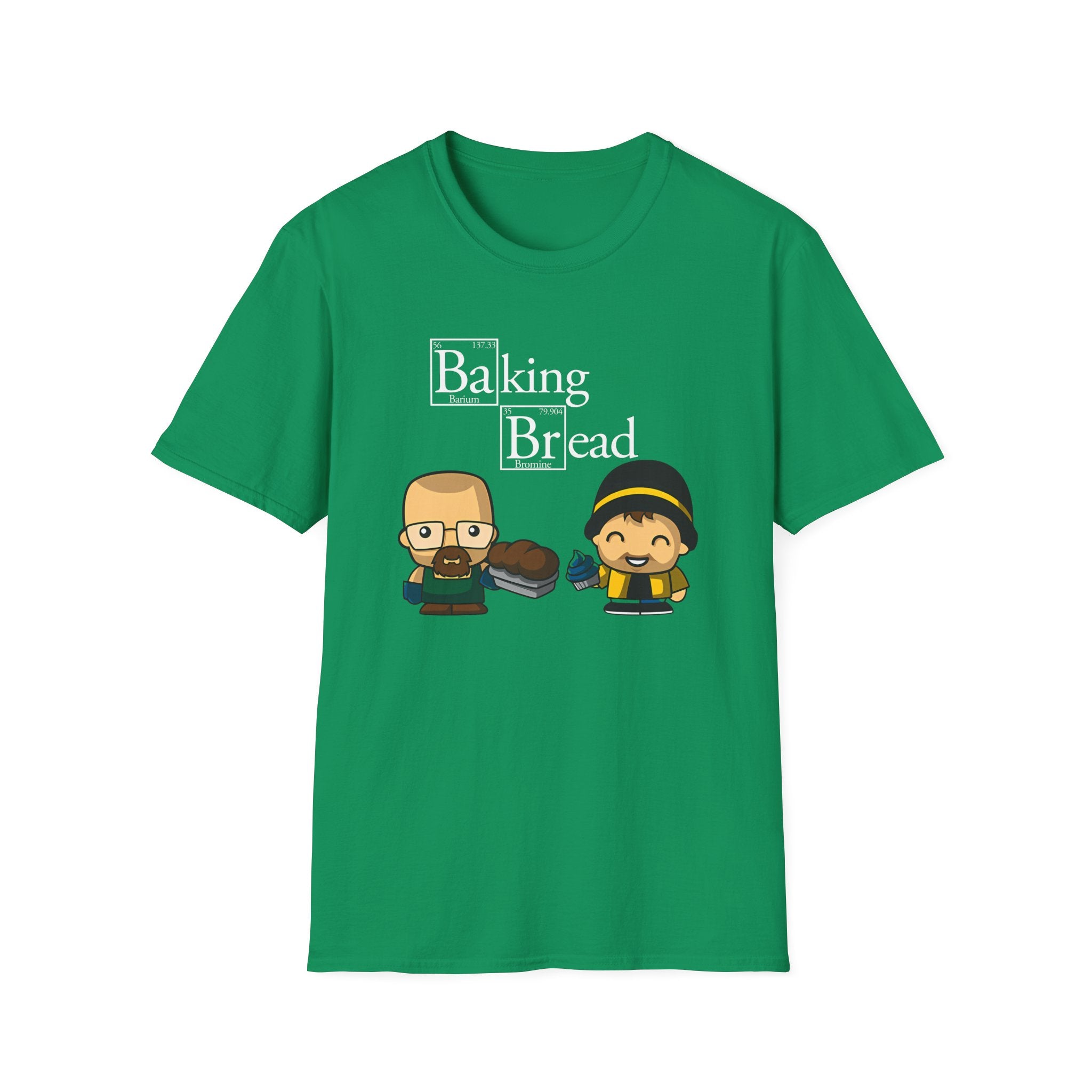 Funny Pop Culture Hilarious Chemistry Student Baking Bread T-Shirt