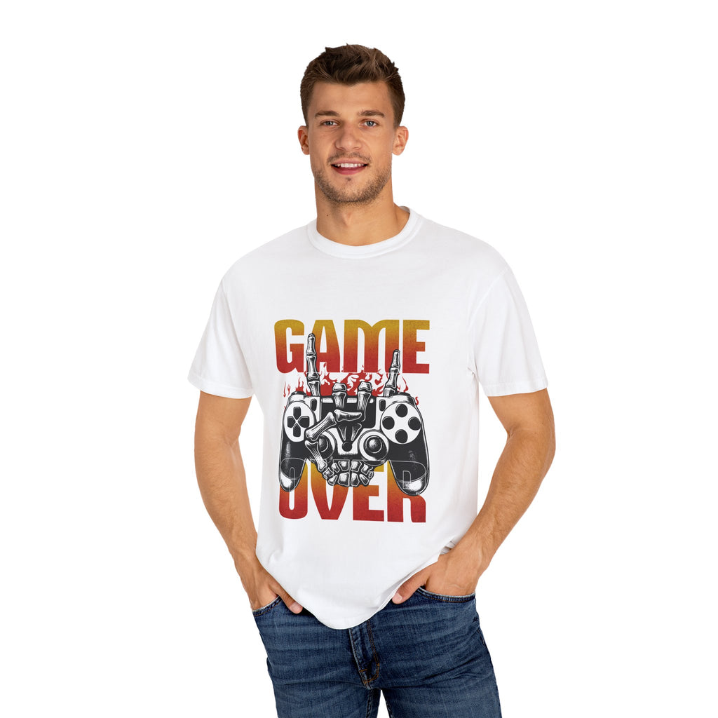 Skeleton Gamer Game Over T-shirt