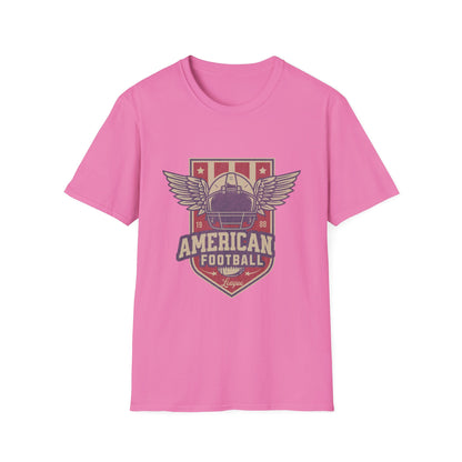 American Football League Season Vintage Football Logo T-Shirt