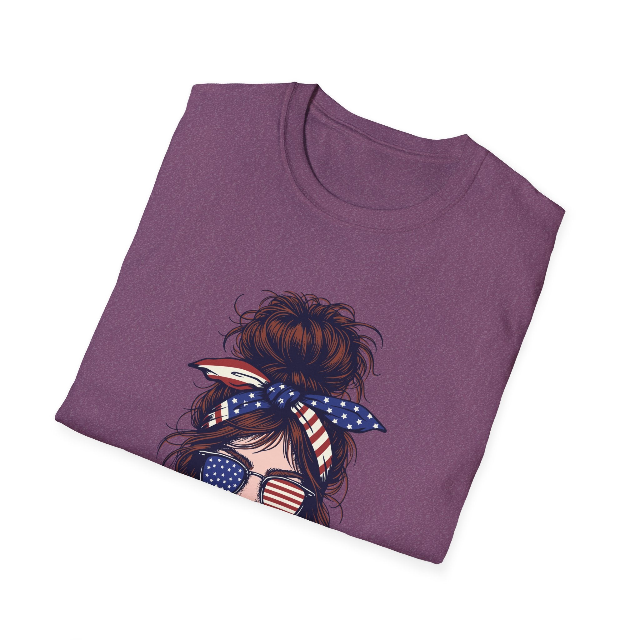 4th of July Gifts for Mothers American Mom T-shirt