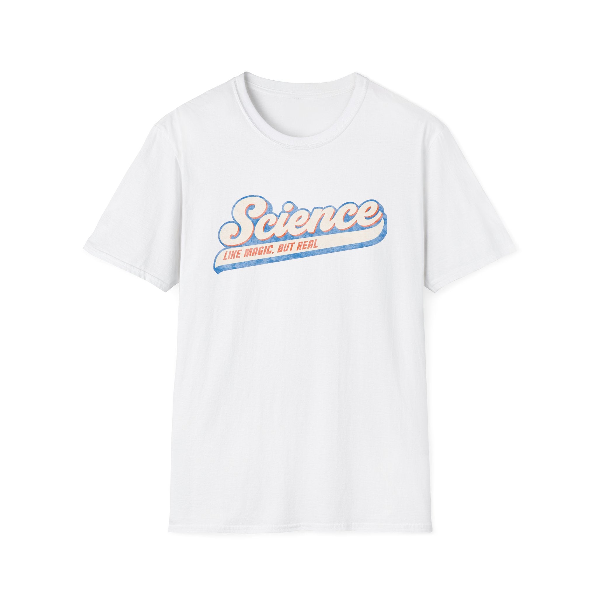 Funny Retro Science Like Magic but Real Vintage Science T-Shirt