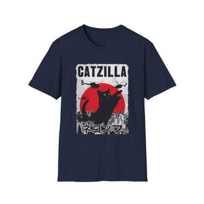 Catzilla Pop Culture Godzilla T-Shirt