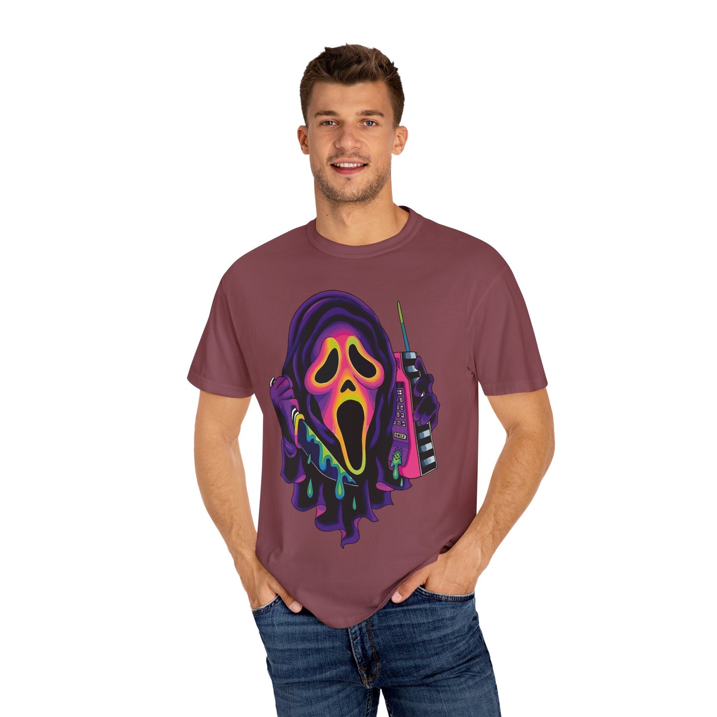 Scary Ghostface Horror Streetwear T-shirt