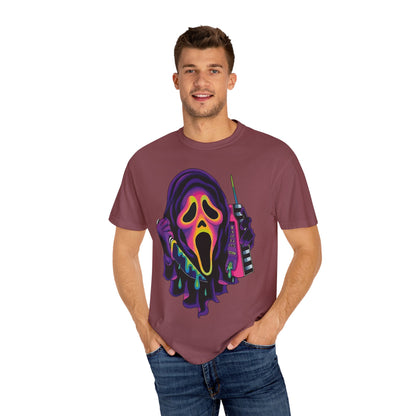 Scary Ghostface Horror Streetwear T-shirt