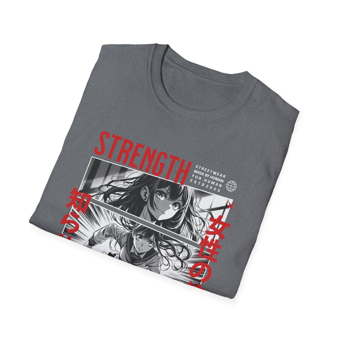 Nakira Strength Anime Girl T-Shirt