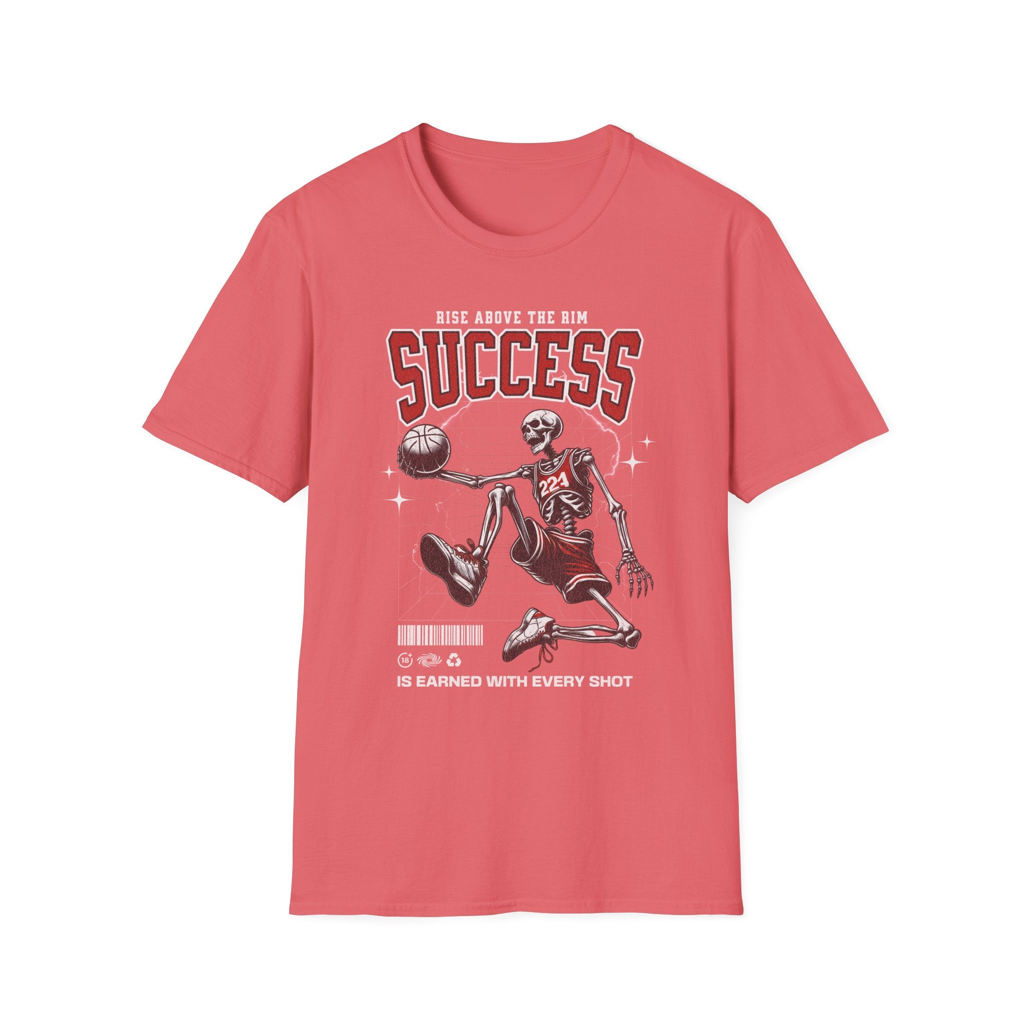 Rise Above the Rim Basketball T-Shirt