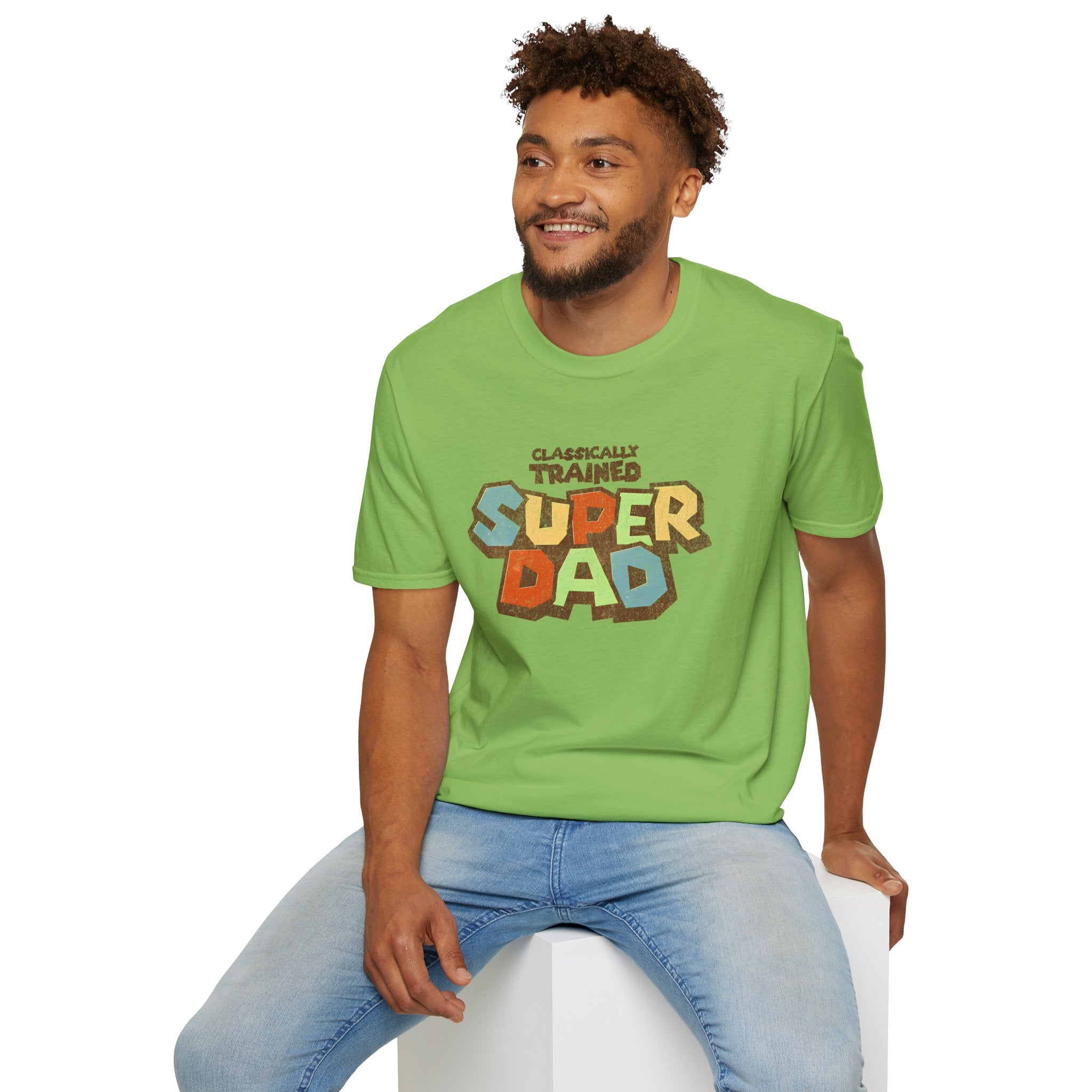 Classically Trained Super Dad Father's Day T-Shirt