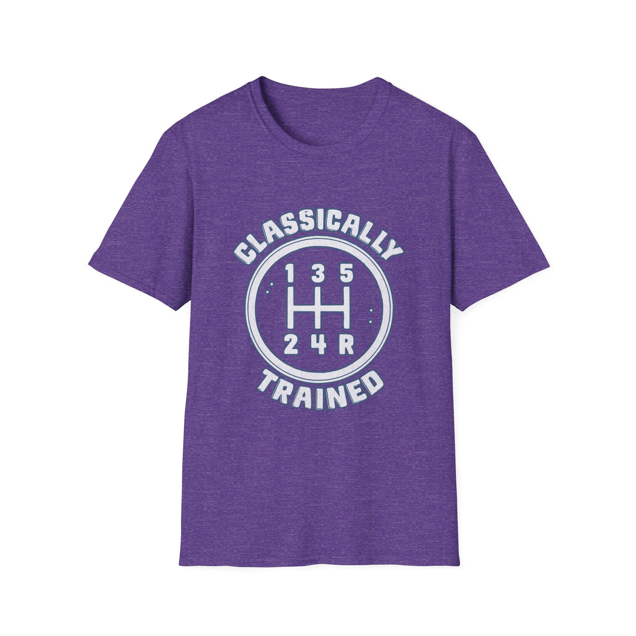 Classically Trained Stick Shift Hot Rod Gearhead Vintage Car T-Shirt