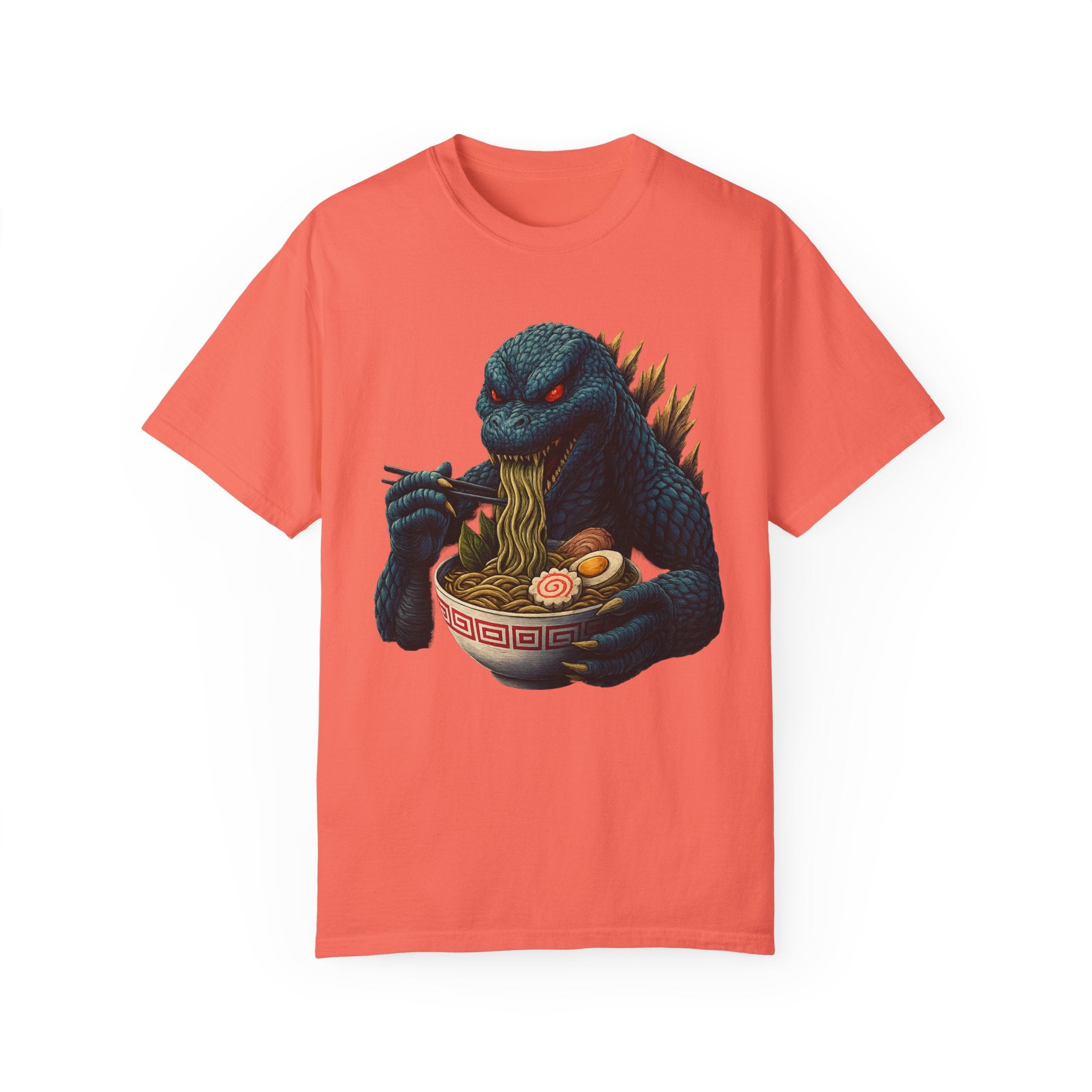 Kaiju Godzilla Eating Ramen T-shirt